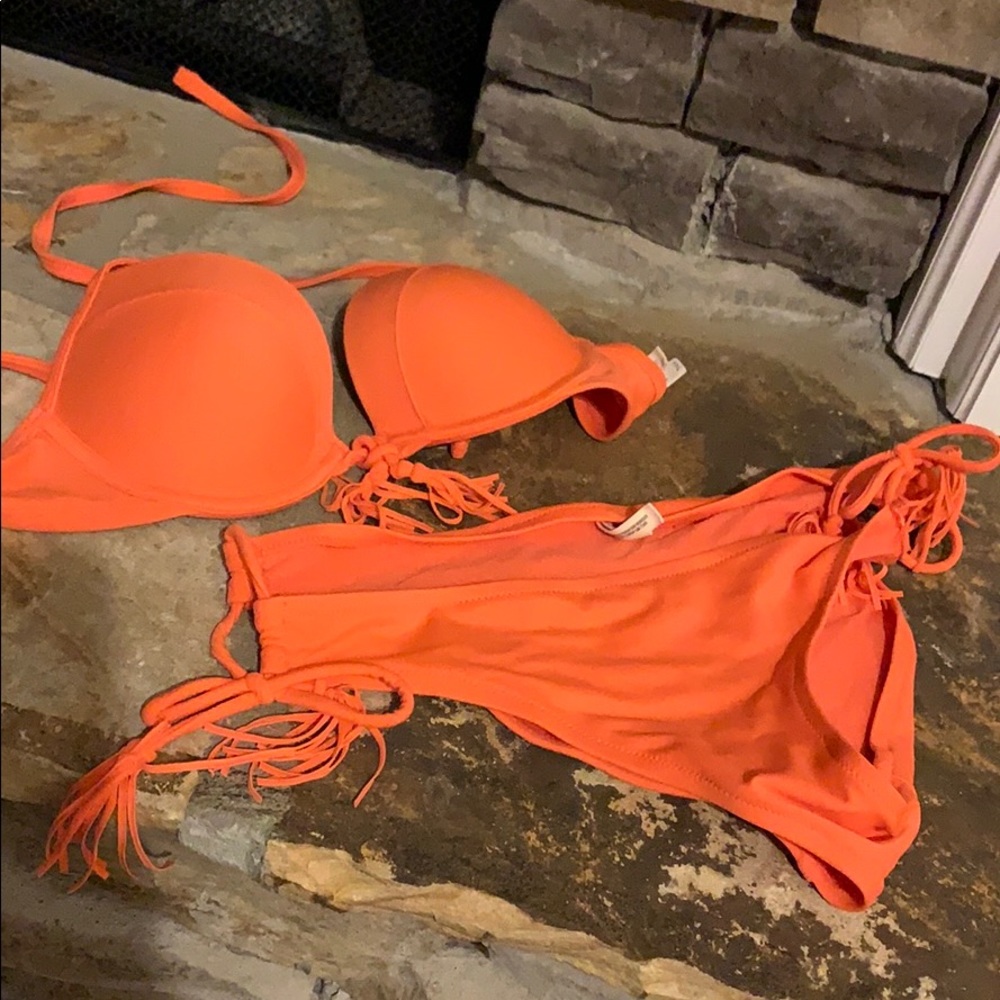 Orange Aerie bikini